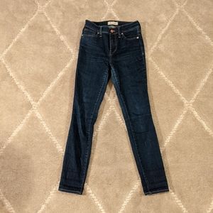 Madewell High Riser Skinny Jean. Size 25.